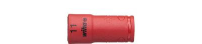 Wiha 246231 Dopsleutelinzet geïsoleerd 1/4" buitenzeskant 11.0 mm x 42 mm - 43096
