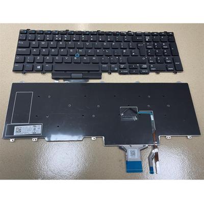 Notebook keyboard for Dell Latitude E5550 E5570 Precision 3510 with pointstick big 'Enter'