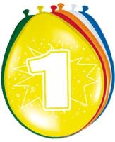 Ballonnen &apos;1&apos; (8 st) - thumbnail