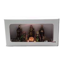 Kerstgroep poly 10-delig 16 cm kerstversiering Buitengewoon de Boet - Buitengewoon de boet - thumbnail