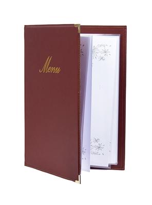 Securit menukaart insteekhoezen, ft A4, set van 10 stuks