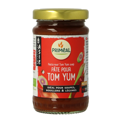 Primeal Tom yum pasta bio 120 Gram Primeal Tom yum pasta bio 120 Gram