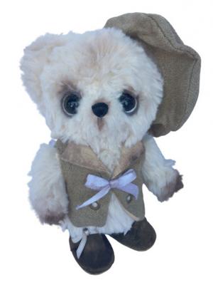 Clemens knuffelbeer Teddy Sharl junior 16 cm pluche beige Clemens knuffelbeer Teddy Sharl junior 16 cm pluche beige