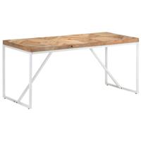 Vidaxl Eettafel 160x70x76 Cm Massief Acaciahout En Mangohout - thumbnail