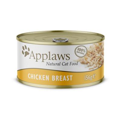 APPLAWS Chicken breast in broth - nat kattenvoer - 156g