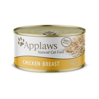 APPLAWS Chicken breast in broth - nat kattenvoer - 156g - thumbnail