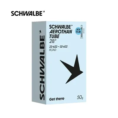 SCHWALBE binnenband aerothan scv15-ae 28" 23/32-622 40mm