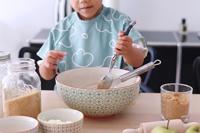 Meegroeislabbetje met mouwen 2-in-1 BEABA Playful saliegroen - thumbnail