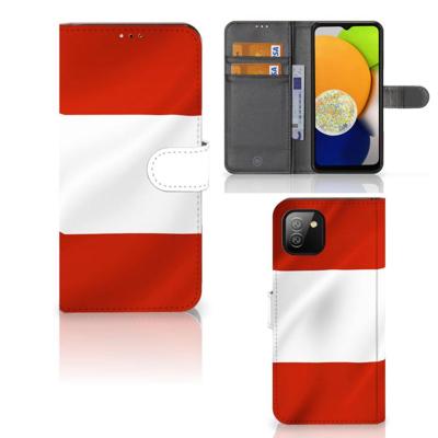 Samsung Galaxy A03 | Bookstyle Case | Oostenrijk Samsung Galaxy A03 | Bookstyle Case | Oostenrijk