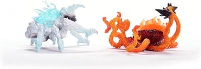 Lava Octopus vs Ice Bug Duo Beeldjes, SCHLEICH 70826 Eldrador Creatures, Voor kinderen vanaf 6 jaar