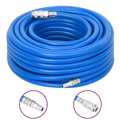 VidaXL Luchtslang 0,7'' 10 m pvc blauw