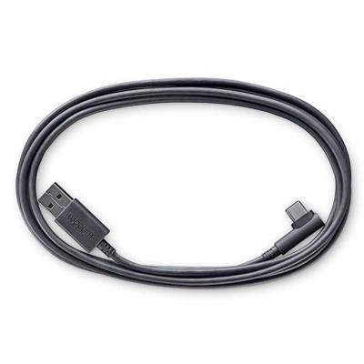 Wacom ACK42206 - USB-kabel (2 m, USB A, Micro-USB A, 2.0, zwart)