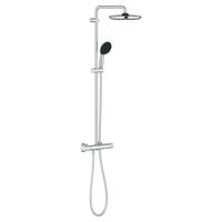 Grohe QuickFix Vitalio Start 250 regendoucheset met 3 straalsoorten en thermostaatkraan Ø25cm chroom - thumbnail