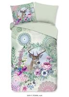 HIP Dekbedovertrek "mandala's en een hert" - Multi - (140x200/220 cm) - Katoen Flanel - thumbnail
