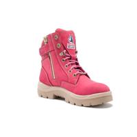 Steel Blue werkschoenen Southern Cross Zip Ladies Pink S3 maat 41 - thumbnail