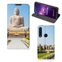 Motorola One Macro Book Cover Boeddha - thumbnail
