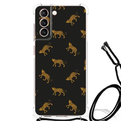 Case Anti-shock voor Samsung Galaxy S21 FE Leopards