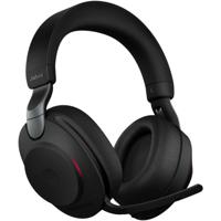 Jabra Evolve 2 85 Over Ear headset Bluetooth, Kabel Stereo Zwart Ruisonderdrukking (microfoon) Volumeregeling, Indicator voor batterijstatus, Microfoon - thumbnail