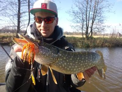 Rozemeijer Dr. Skirt 27Gr Size 7 Spinner Speckled Hot Pike