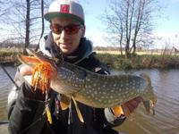 Rozemeijer Dr. Skirt 27Gr Size 7 Spinner Speckled Hot Pike - thumbnail