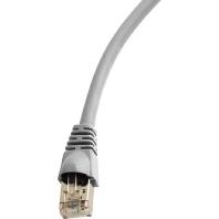 Telegärtner 100008029 RJ45 Netwerkkabel, patchkabel CAT 6A S/FTP 0.25 m Groen Vlambestendig, Halogeenvrij, UL gecertificeerd 1 stuk(s)