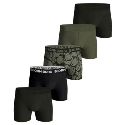 5-Pack heren boxershorts - Core - Voordeelverpakking jongens ondergoed katoen