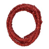 Guirlande foam paillet l180 cm kerstrood Decoris - Decoris - thumbnail