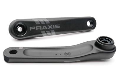 Praxis crankstel e-bike type 1 aluminium isis 160mm Praxis crankstel e-bike type 1 aluminium isis 160mm