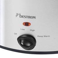Bestron ASC350 Slowcooker RVS/Zwart - thumbnail
