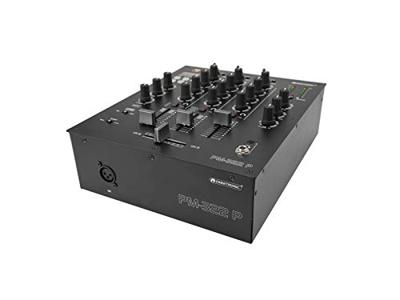 Omnitronic PM-322P 3-kanaals dj-mixer met BT en USB-speler