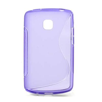 LG Optimus L1 II | TPU Case | S-Line Paars LG Optimus L1 II | TPU Case | S-Line Paars