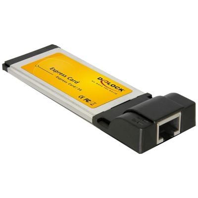 DeLOCK Gigabit Ethernet ExpressCard Adapter 1000 Mbit/s DeLOCK Gigabit Ethernet ExpressCard Adapter 1000 Mbit/s