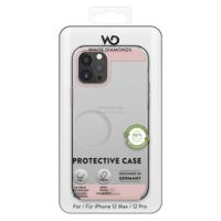White Diamonds Innocence Clear Cover Voor Apple IPhone 12/12 Pro Rose Gold - thumbnail