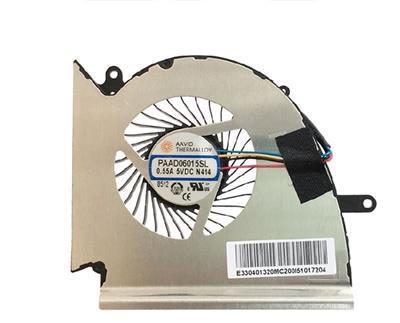 Notebook GPU Fan for MSI GE75 GP75, PAAD06015SL N414, 4pin