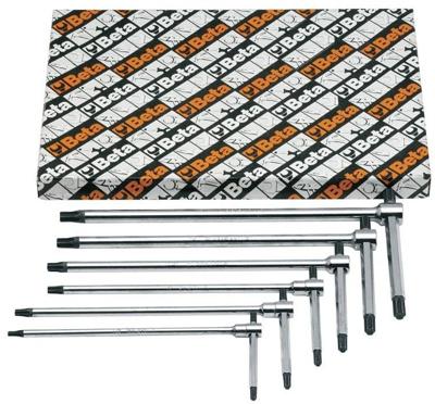 Beta Torx stiftsleutelset tools 951tx/s6 met greep (6 delig)