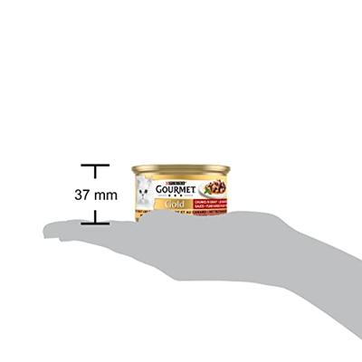 GOURMET GOLD FIJNE HAPJES KALKOEN / EEND 85 GR - thumbnail