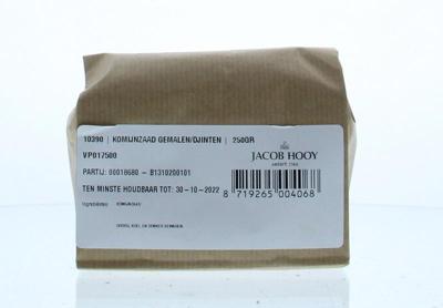 Jacob Hooy Komijnzaad gemalen/djinten 250 Gram Jacob Hooy Komijnzaad gemalen/djinten 250 Gram