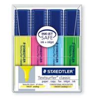 Markeerstift Staedtler 364 Textsurfer assorti 4 stuks - thumbnail
