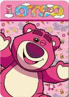 Toy story Lotso Fleece deken 100 x 140 cm - thumbnail