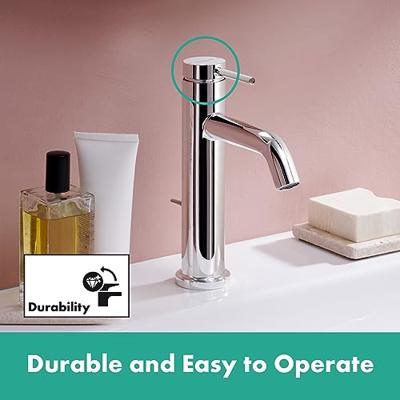 Hansgrohe Tecturis S ééngreeps wastafelkraan 110 met PopUp trekwaste, chroom Hansgrohe Tecturis S ééngreeps wastafelkraan 110 met PopUp trekwaste, chroom