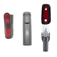 XD996 3-in-1 handheld gereedschap buigzame antistatische Zuigkop kits D931 D928 D907 voor Dyson V6/V7/V8/v9/V10 stofzuiger - thumbnail