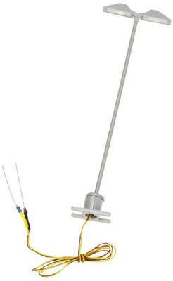 Viessmann Modelltechnik H0 Perronlantaarn Dubbel Kant-en-klaar model 6084 1 stuk(s)