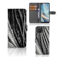 Book Style Case OPPO Reno4 Z Boomschors Grijs - thumbnail