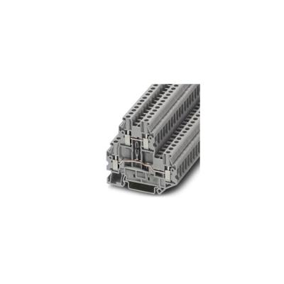 Phoenix Contact 3044814 Doorgangsserieklem 6.2 mm Schroeven Grijs 50 stuk(s)