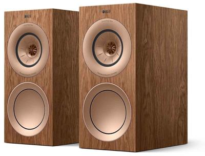 KEF R3 meta boekenplank speaker - walnoot (per paar)