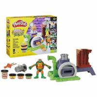 Play-Doh Teenage Mutant Ninja Turtles pizzawerper, modelleerkleiset - thumbnail