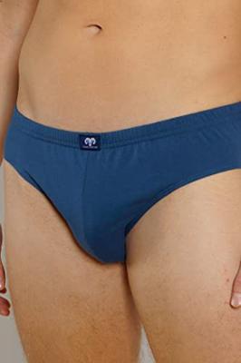 3-pak 100% biologisch katoen - Heren Slips - Heren ondergoed - Tunnel elastiek - onderbroek