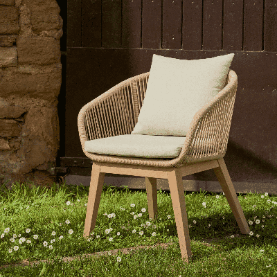 Kave Home Portalo tuinstoel Beige