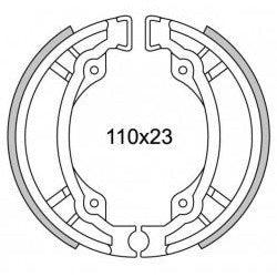 Newfren remsegmentset gf1300 pgo tgb 303 achter