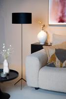 Lucide TONDO - Vloerlamp - Ø 38 cm - 1xE27 - Mat Goud / Messing - thumbnail